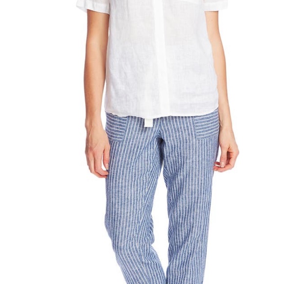 Vince Camuto linen top , size S , baby pink , new with tags 🏷️ - Picture 4 of 6